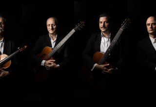 vier M&auml;nner mit Instrumenten // &copy; Guido Werner