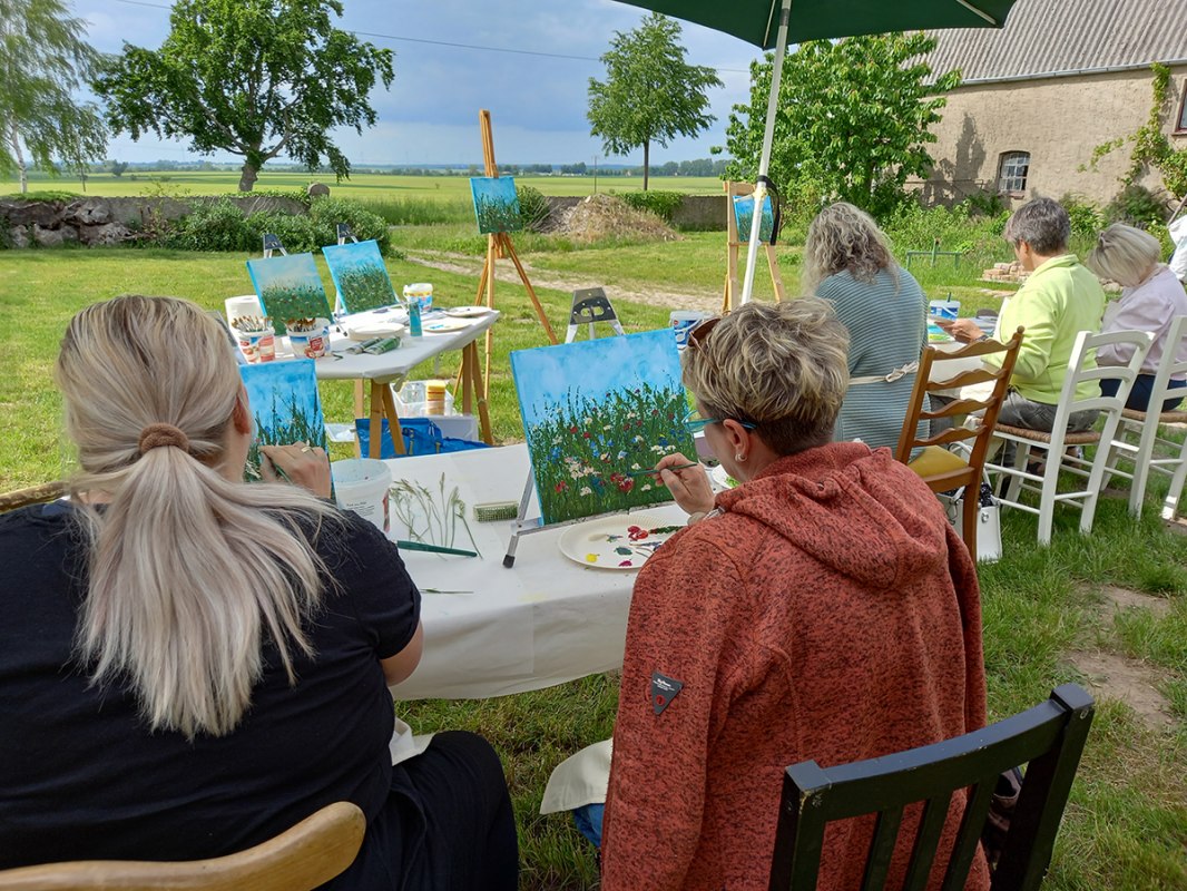 KreativKaffee auf dem Kulturhof Letschow // &copy; Kulturhof Letschow e.V.