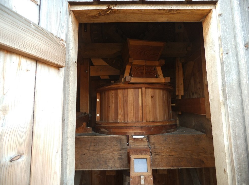 Mühle Altensien - Innenansicht -, © Tourismuszentrale Rügen