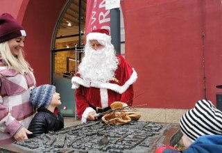 Weihnachtsmann in Greifswald // © Theres Behnke Weihnachtsmann in Greifswald // © Theres Behnke