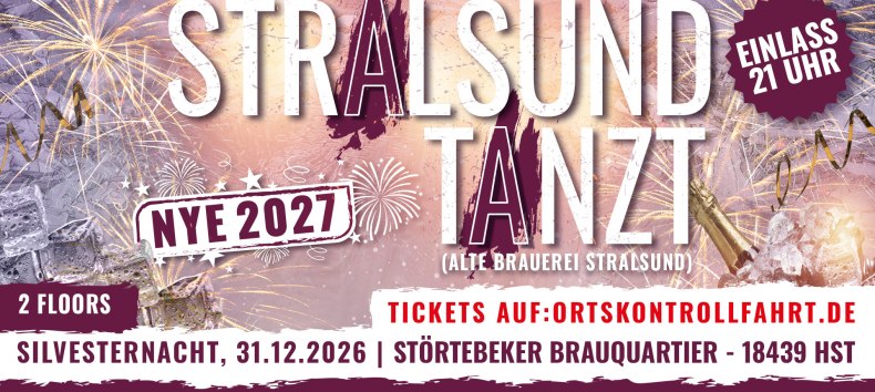 Stralsund Tanzt! – NYE 2027 // © Werbezentrum MV Stralsund Tanzt! – NYE 2027 // © Werbezentrum MV