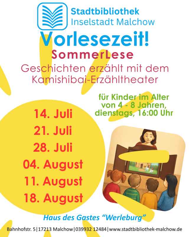 © Stadtbibliothek Malchow © Stadtbibliothek Malchow