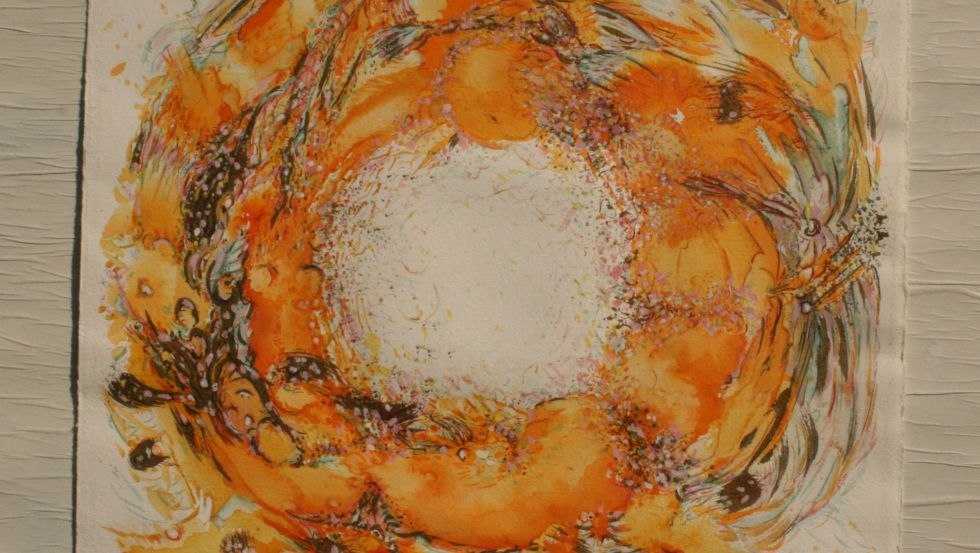 Geschilderd aan 4 zijden, aquarel // &copy; D. Berndt