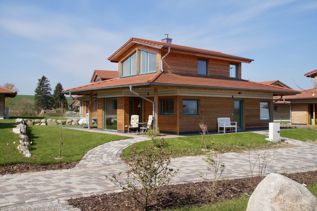 Ferienhaus Nr. 11 im Bio-Feriendorf Parin, © Christiane Heinemann-Lindt Ferienhaus Nr. 11 im Bio-Feriendorf Parin, © Christiane Heinemann-Lindt