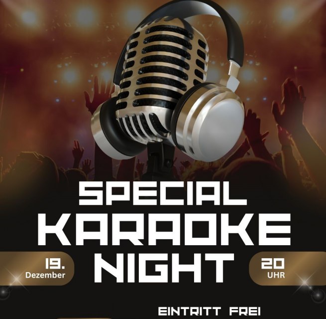 SPECIAL KARAOKE NIGHT, © SAV