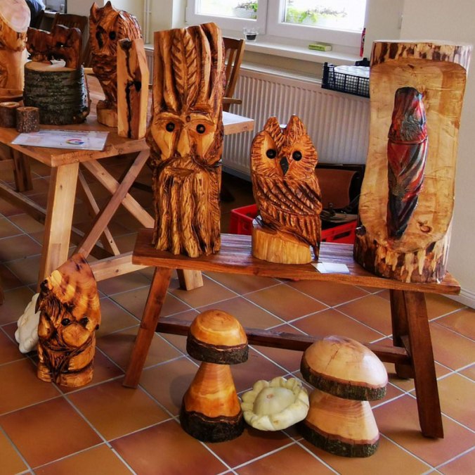 Holzschnitzerei, &copy; Ostseem&uuml;hle