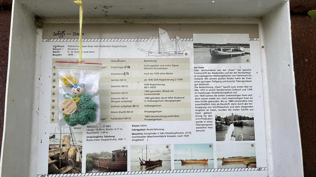 Schiffsinformation Johanna, &copy; TZ S&uuml;dliche Boddenk&uuml;ste