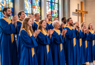 Gospelkoor zingt // © Rhea Böhme Gospelkoor zingt // © Rhea Böhme
