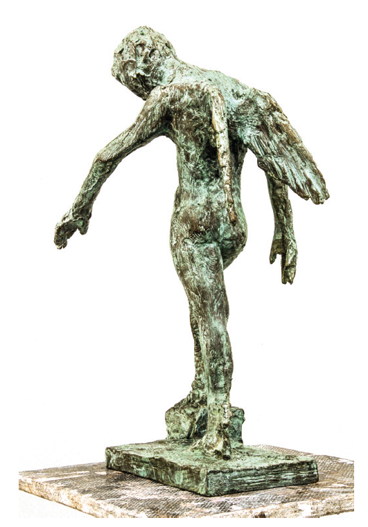 Kairos, der Gott der günstigen Gelegenheiten Bronze, © THOMAS JASTRAM Kairos, der Gott der günstigen Gelegenheiten Bronze, © THOMAS JASTRAM