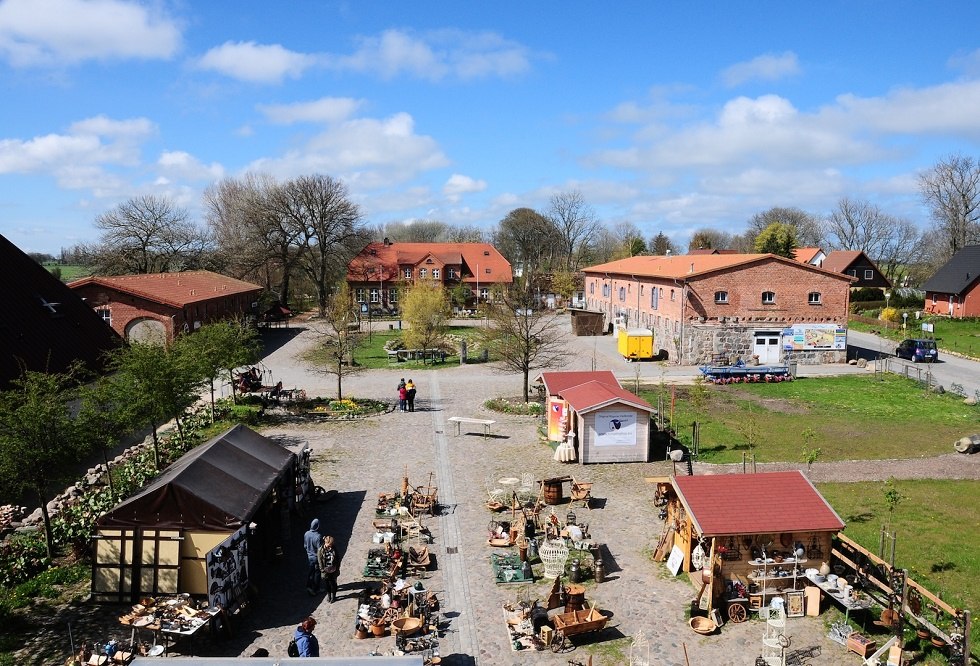 Der Rügenhof in Putgarten. // © Tourismuszentrale Rügen Der Rügenhof in Putgarten. // © Tourismuszentrale Rügen