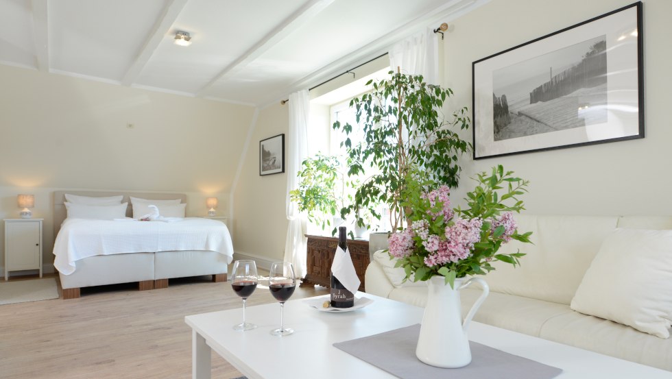 Zimmer in der Hotelanlage Tarnewitzer Hof // &copy; Hotelanlage Tarnewitzer Hof