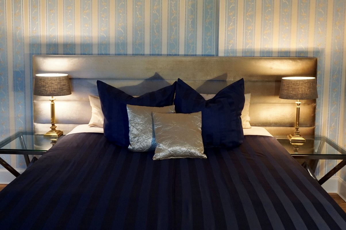 Schlafzimmer im Gutshaus Gevezin // © Gutshaus Gevezin Schlafzimmer im Gutshaus Gevezin // © Gutshaus Gevezin