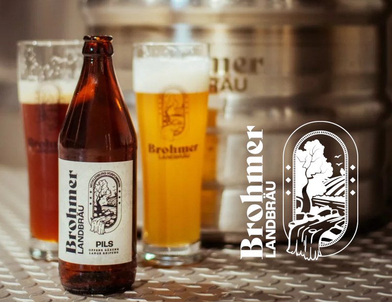 Brohmer Landbr&auml;u Bier, selbstgebrautes Bier in Schloss Rattey. // &copy; Brohmer Landbr&auml;u, Inselm&uuml;hle Usedom GmbH