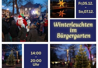 Lichtermeer im Stralsunder Bürgergarten, © SIC Stralsunder Innovation Consult