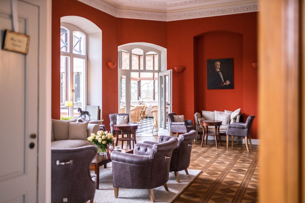 Bibliothek im Schloss Gamehl // © Schloss Gamehl / DOMUSimages Alexander Rudolph Bibliothek im Schloss Gamehl // © Schloss Gamehl / DOMUSimages Alexander Rudolph