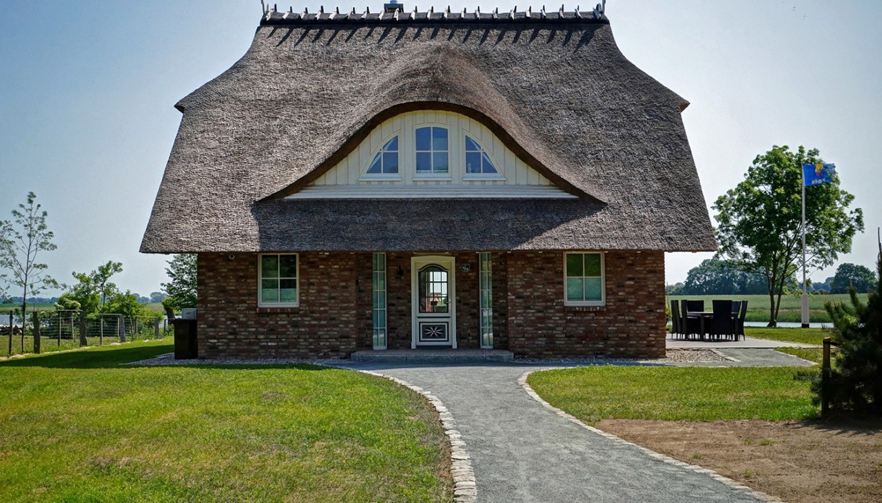 Reetgedecktes Ferienhaus, © P. Dombrowski Reetgedecktes Ferienhaus, © P. Dombrowski
