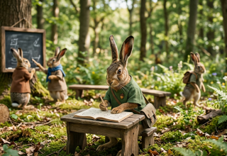 Sonntagskaffee & Buch | Symbolfoto // &copy; Generiert mit Adobe Firefly / Gemini