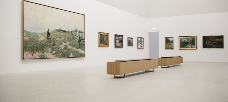 Tentoonstelling in Museum Ahrenshoop // &copy; MV-T/Roth