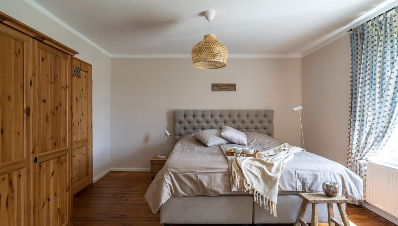 Zimmer im Gutshaus Polchow, © DOMUSimages Zimmer im Gutshaus Polchow, © DOMUSimages