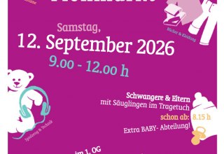 Plakat Laurentius-Kindersachen-Flohmarkt // © Ina Thöl Plakat Laurentius-Kindersachen-Flohmarkt // © Ina Thöl