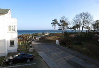 Wunderbarer Blick aus der Ferienwohnung auf die Schaabe // &copy; Cordula Schubert