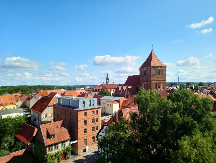 Stadtansicht Teterow mit Kirche, &copy; Jana Koch