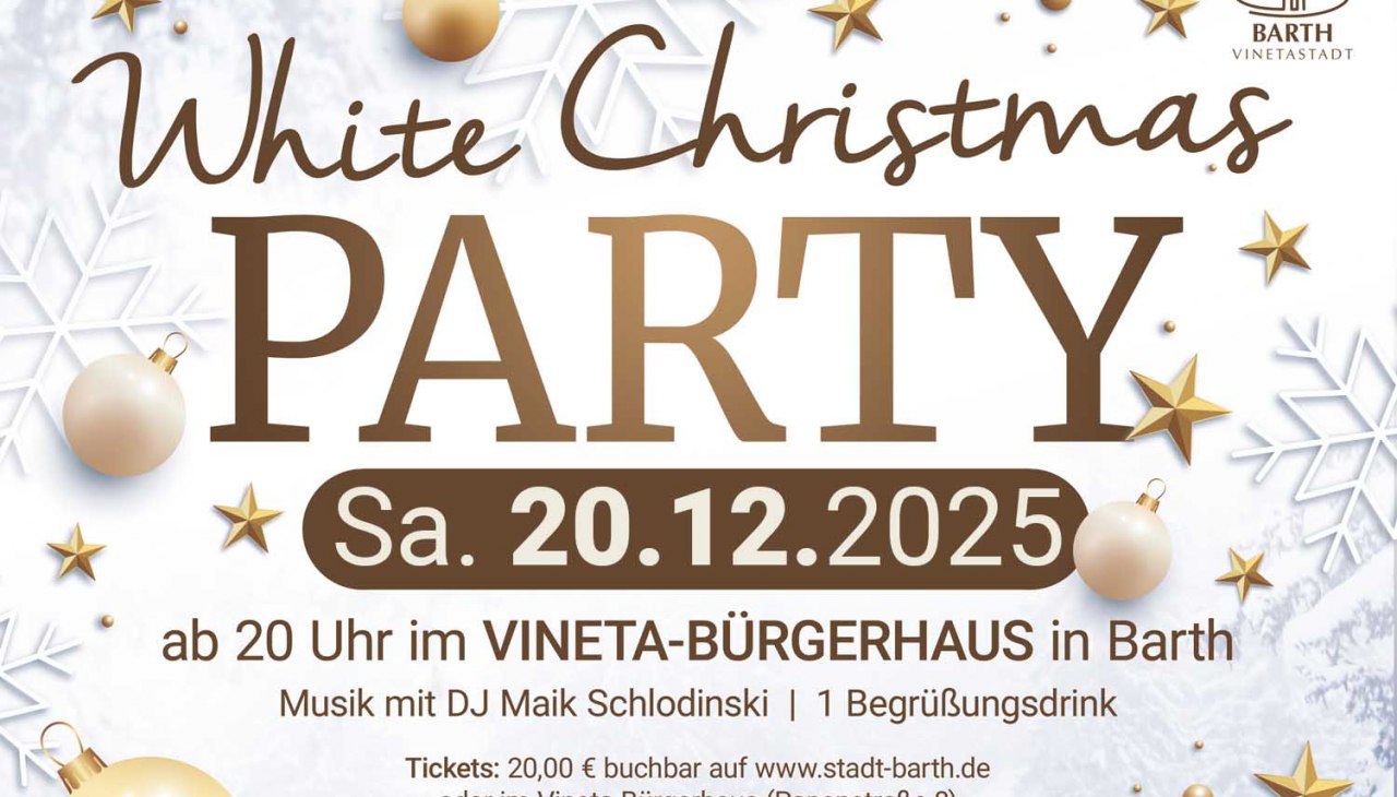 White Christmas Party, © Stadt Barth