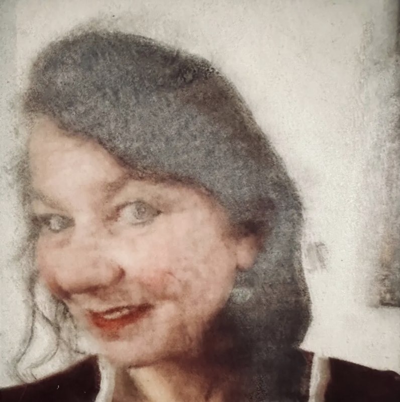 2023, Unique Handmade Lightpainting on Glass, 13 x 18 cm // &copy; Transparente WELTEN-Daniela MELZIG&reg;