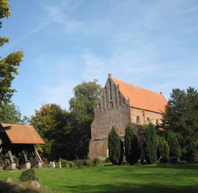 Außenansicht der Kirche // © Tourismusverband Vorpommern e.V. Außenansicht der Kirche // © Tourismusverband Vorpommern e.V.