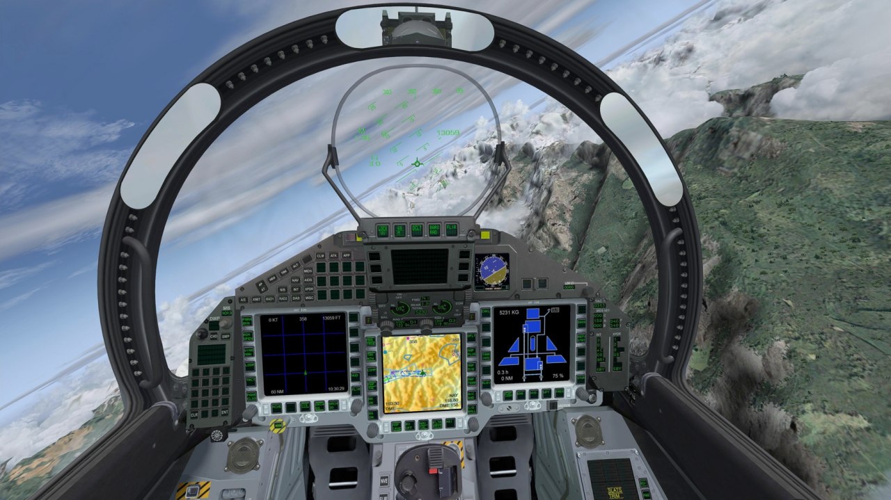 Flugsimulator AFS-sim // © afs-sim.de Flugsimulator AFS-sim // © afs-sim.de