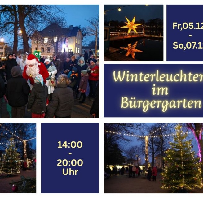 Lichtermeer im Stralsunder Bürgergarten, © SIC Stralsunder Innovation Consult Lichtermeer im Stralsunder Bürgergarten, © SIC Stralsunder Innovation Consult