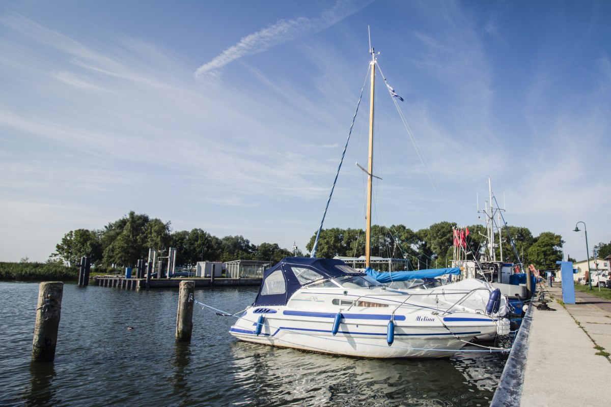 Ein Hafen für alle in Altwarp // © tvv@philipp_schulz Ein Hafen für alle in Altwarp // © tvv@philipp_schulz