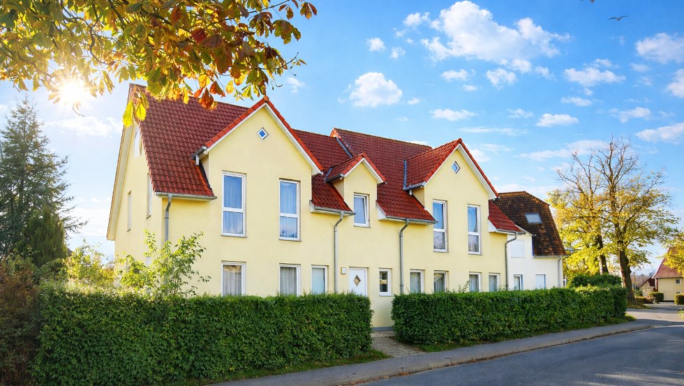 Appartementencomplex M&ouml;we &ndash; Buitenkant // &copy; Appartementhaus M&ouml;we