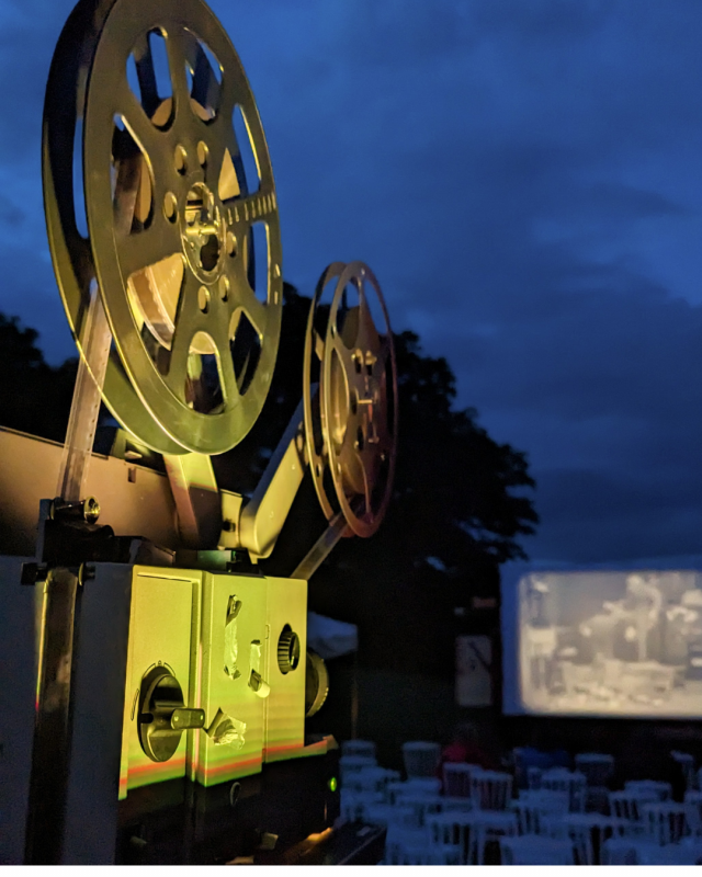 Open Air Wanderkino // &copy; BEECH Plauer See