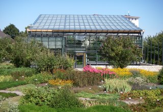 Gewächshaus im Botanischen Garten // © Joachim Kloock Gewächshaus im Botanischen Garten // © Joachim Kloock