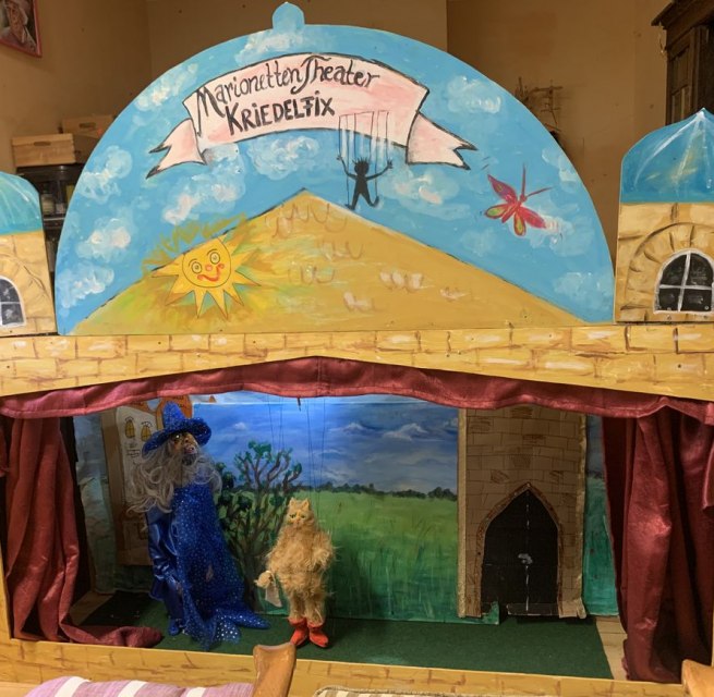 das - Marionettentheater Kriedelfix- mit bekannten Märchen , interpretiert von M. Kriedel, © Martina Kriedel das - Marionettentheater Kriedelfix- mit bekannten Märchen , interpretiert von M. Kriedel, © Martina Kriedel