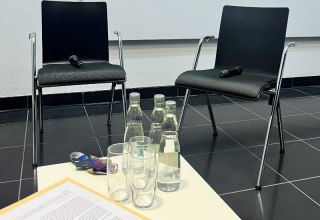 Künstler:innengespräch in der Kunstsammlung Neubrandenburg // © Kunstsammlung Neubrandenburg Künstler:innengespräch in der Kunstsammlung Neubrandenburg // © Kunstsammlung Neubrandenburg