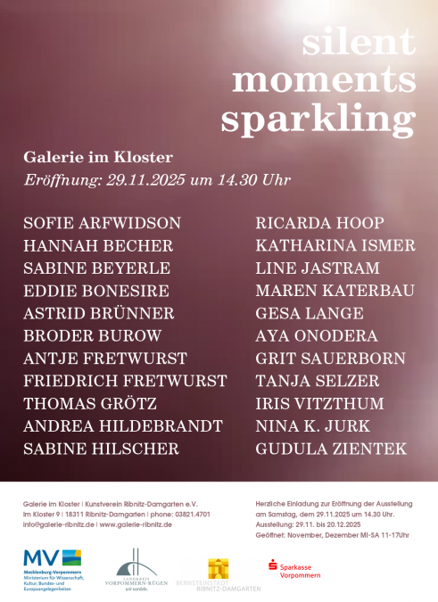 Ausstellung zeitgenössische Kunst in Mecklenburg-Vorpommern, © Galerie im Kloster Ausstellung zeitgenössische Kunst in Mecklenburg-Vorpommern, © Galerie im Kloster