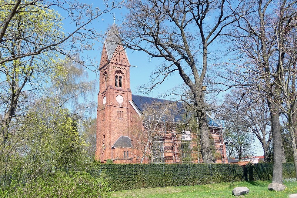Außenansicht der Kirche, © Sabrina Wittkopf-Schade Außenansicht der Kirche, © Sabrina Wittkopf-Schade