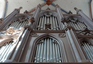 Buchholz-Orgel in St. Nikolai Stralsund // © Kimu Buchholz-Orgel in St. Nikolai Stralsund // © Kimu