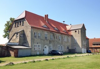 R&uuml;ckansicht des Schlosses // &copy; Sabrina Wittkopf-Schade