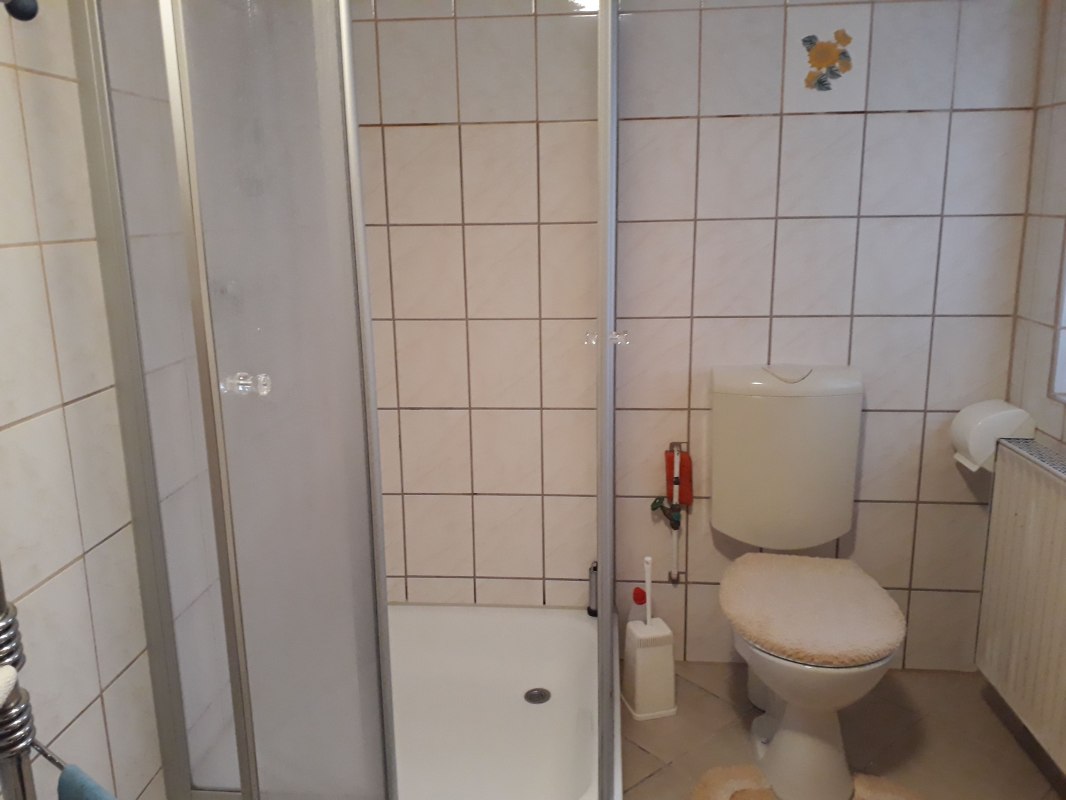 mit Dusche // &copy; Kleines Fischerhaus