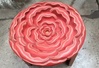 Gew&ouml;lbescheibe in der Nikolaikirche, &copy; Angela Pfennig