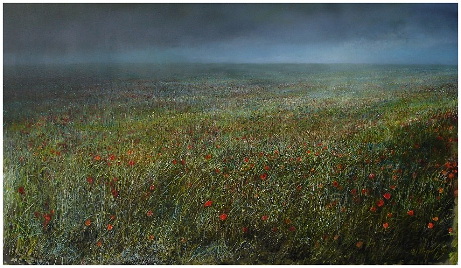 Gem&auml;lde von Olaf Hoppe - 2011 / Acryl auf Leinwand / 85 x 145 cm, &copy; Olaf Hoppe