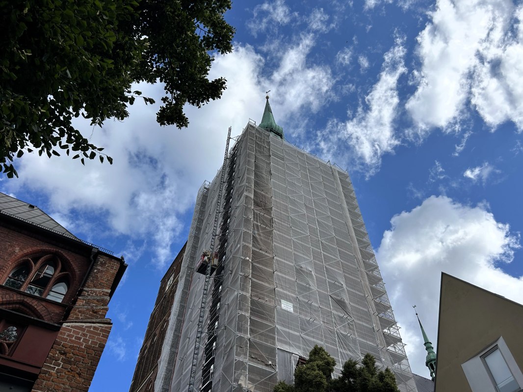 Südturm der Kirche St. Nikolai // © Friederike Börner-Dräger Südturm der Kirche St. Nikolai // © Friederike Börner-Dräger