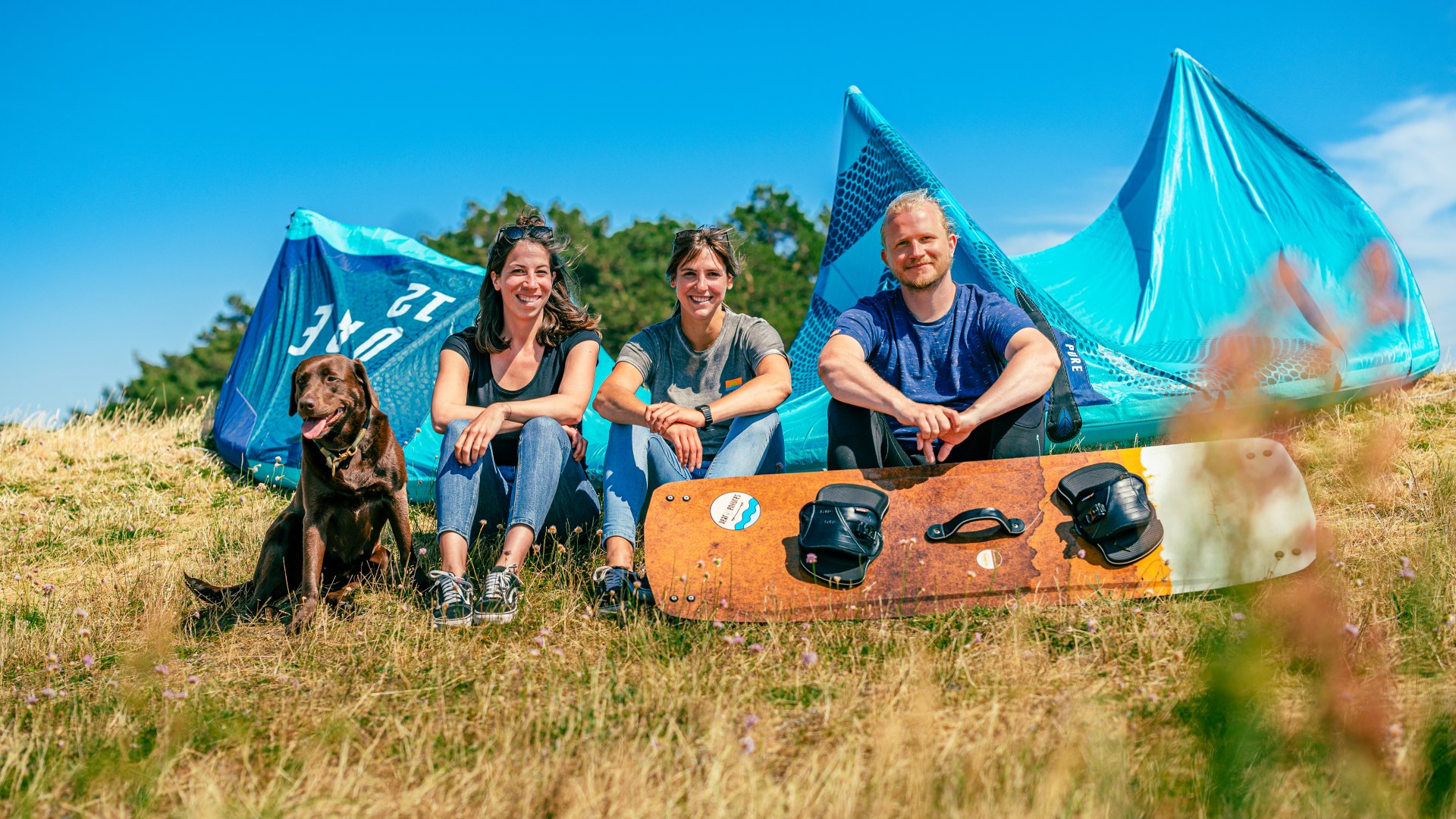 Team von DeafVenture, Deutschlands erster zertifizierter Kiteschule f&uuml;r Geh&ouml;rlose