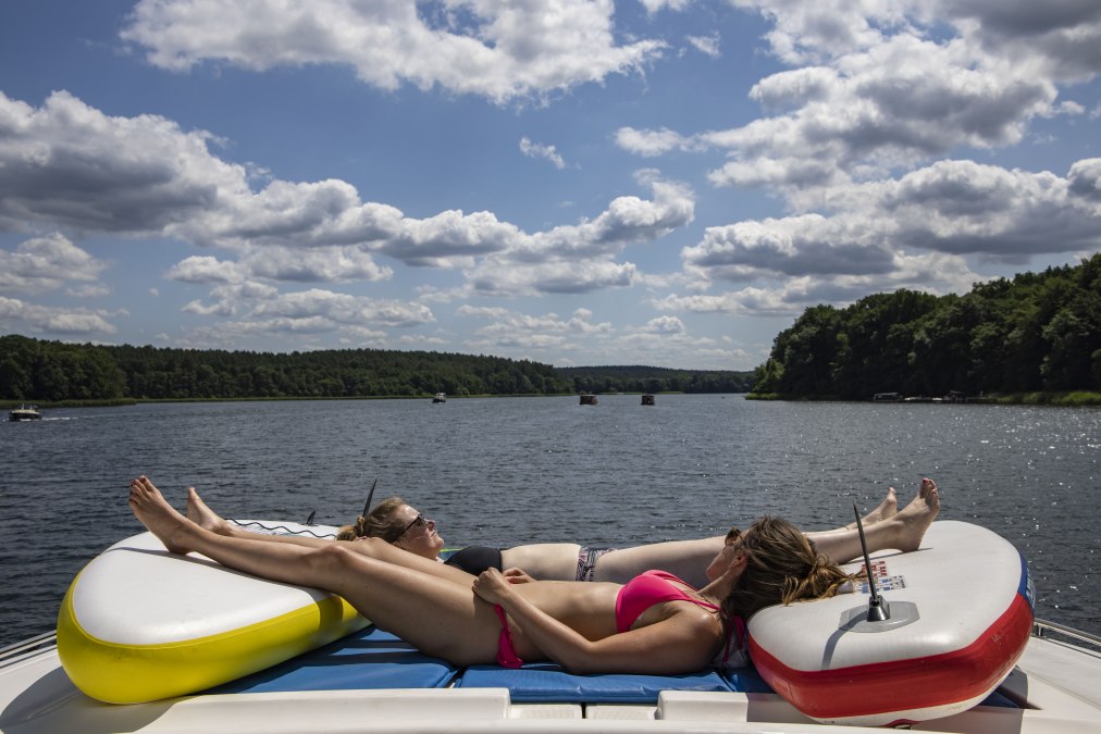 Aktiv oder entspannend - Hausbooturlaub ist beides!, © Holger Leue