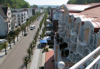 Die Wilhelmstraße in Sellin. // © Tourismuszentrale Rügen Die Wilhelmstraße in Sellin. // © Tourismuszentrale Rügen