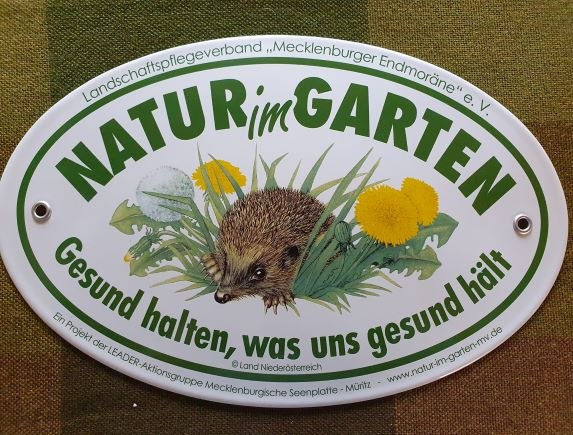 Zertifikat "Natur im Garten" // © Jolanta Grenke Zertifikat "Natur im Garten" // © Jolanta Grenke