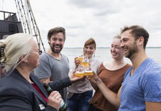 Verkostung an Bord // &copy; St&ouml;rtebeker Braumanufaktur GmbH